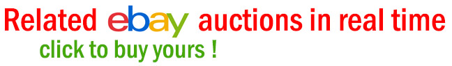 Related Ebay auctions in real time - click to buy yours